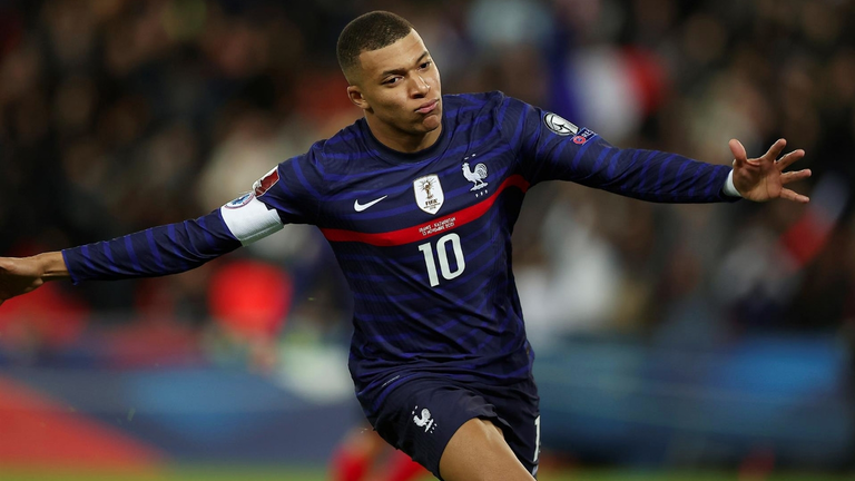 El delantero de Francia Kylian Mbapp&eacute;. EFE