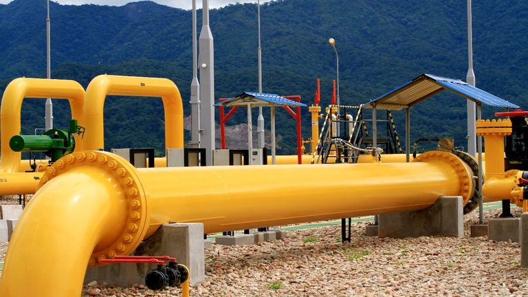 Una imagen de un conducto de gas de YPFB. ARCHIVO