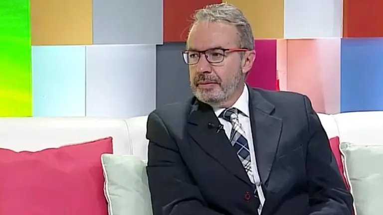 Jorge Richter, vocero presidencial. Captura UNITEL