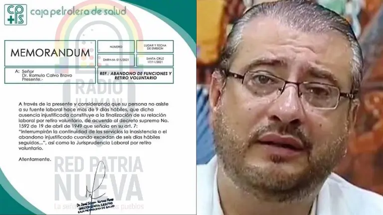 El l&iacute;der c&iacute;vico R&oacute;mulo Calvo. RRSS