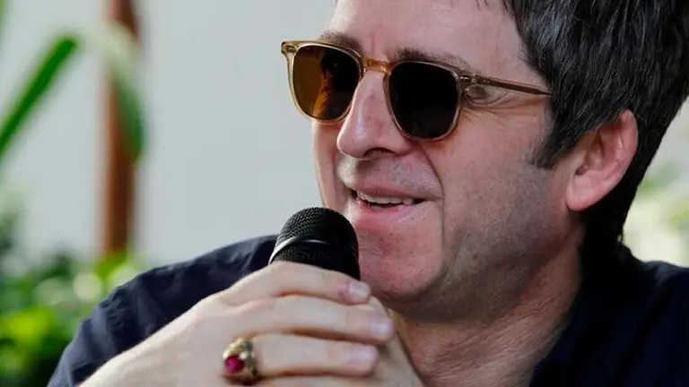 El compositor y cantante británico Noel Gallagher ofrece una rueda de prensa. ARCHIVO-EFE