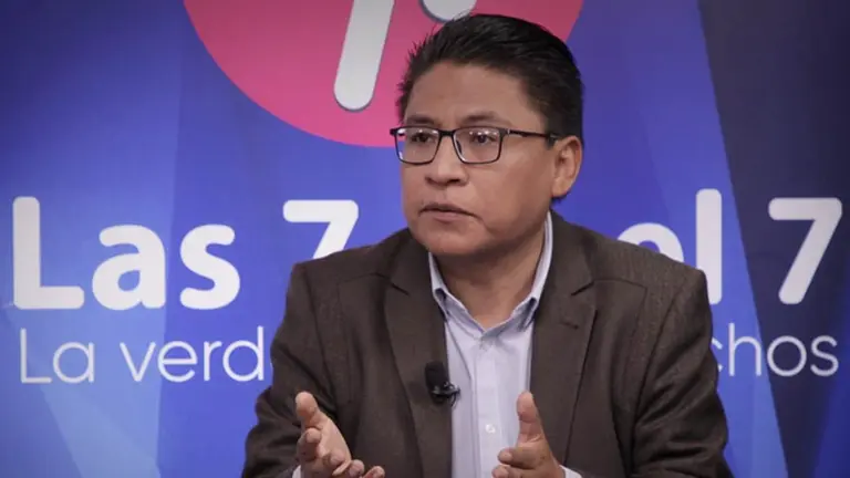 Iv&aacute;n Lima, ministro de Justicia. Foto: Captura BTv
