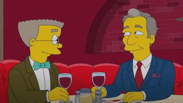 Los Simpson cap&iacute;tulo &ldquo;Portrait Of A Lackey On Fire&rdquo;. Captura del episodio.