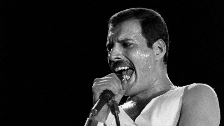 Freddy Mercury en escenario. EFE