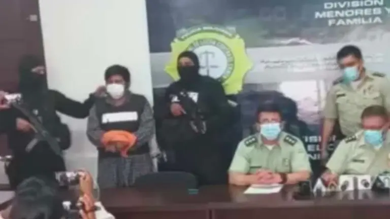 Ever Sixto C. S., implicado en el caso Las Londras cuando fue presentado por la Policía. ERBOL