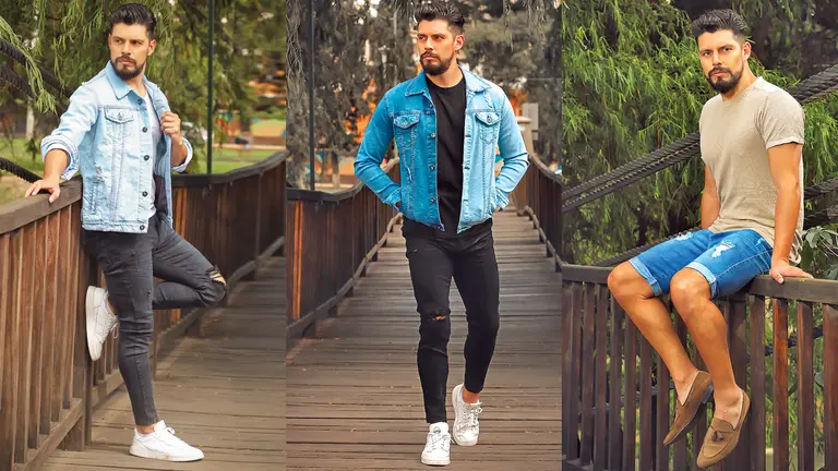 Gato Negro, moda masculina hecha de jeans. RAÚL RAMÍREZ