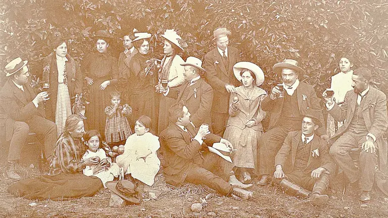 Una de las fotografías que hace parte de la nueva exposición permanente &ldquo;Don Simón y Doña Albina, Horizontes Compartidos&rdquo;.   CENTRO SIMÓN I. PATIÑO