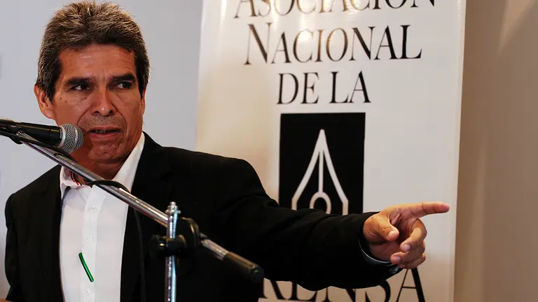 El periodista de investigaci&oacute;n del diario El Deber, Guider Arancibia. ANP