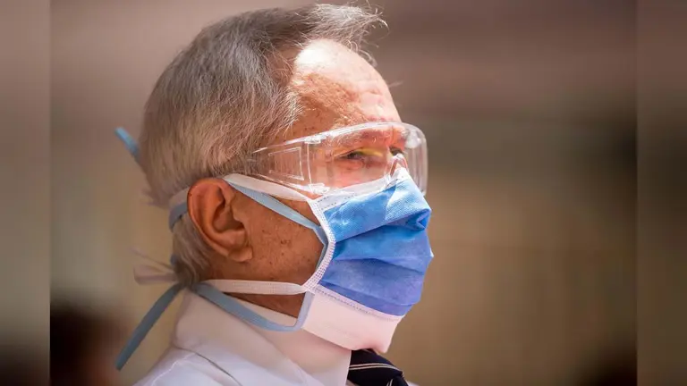 Fotografía de archivo del presidente de la Federación Médica de Venezuela, Douglas León Natera. EFE