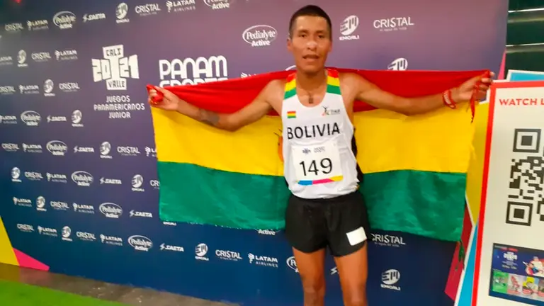 El atleta David Ninavia. COB