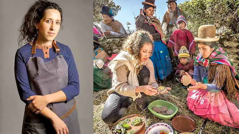 Marsia Taha, la chef que colocó a Bolivia en el mapa de la gastronomía mundial. CORTESÍA GUSTU