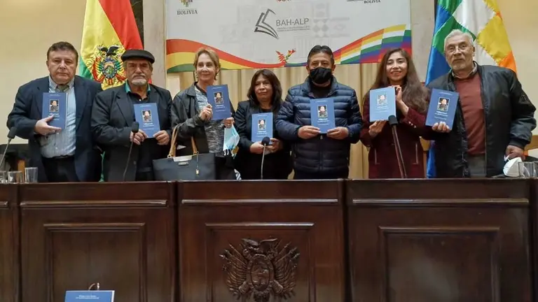 Vicepresidente presenta obra póstuma del historiador Gustavo Rodríguez Ostria sobre Gualberto Villarroel. ABI