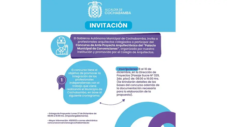 Lanzan concurso para que arquitectos diseñen un palacio municipal. GAMC