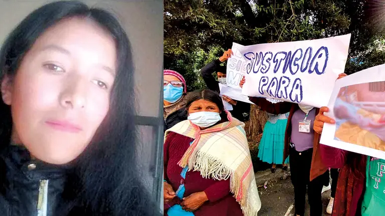 Viviana Mallque, víctima de violencia y &lsquo;feminicidio&rsquo;. Familiares piden justicia por la muerte de la joven que dejó dos niños huérfanos.