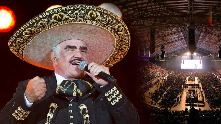 Vicente Fern&aacute;ndez y el Arena VFG. EFE