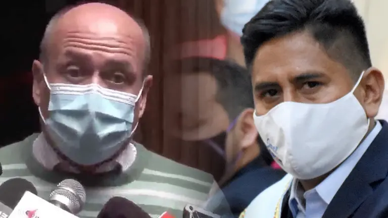 En la izquierda Henry Rico y en la derecha Joel Flores.