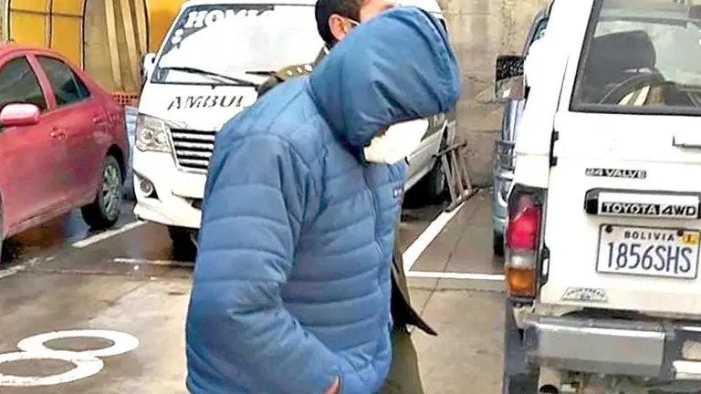 Uno de los detenidos por el caso ítems fantasma en la CNS. APG