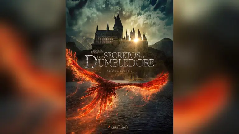 Revelan el p&oacute;ster oficial de 
"Los secretos de Dumbledore".