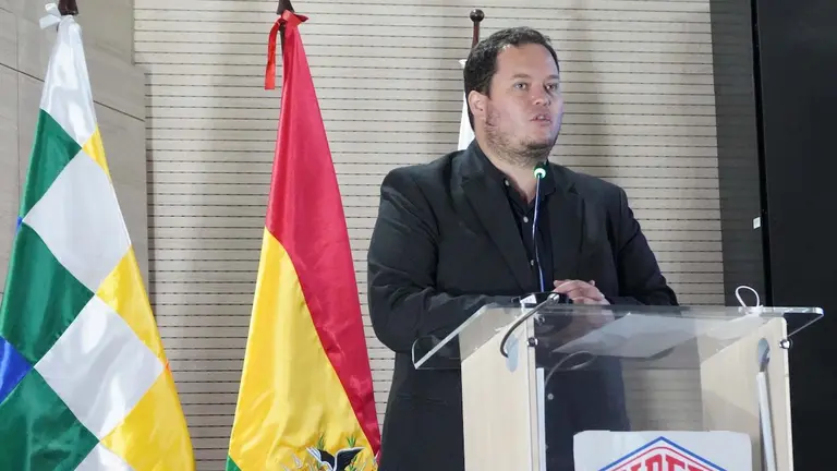 El presidente de Yacimientos Petrol&iacute;feros Fiscales Bolivianos (YPFB), Armin Dorgathen.