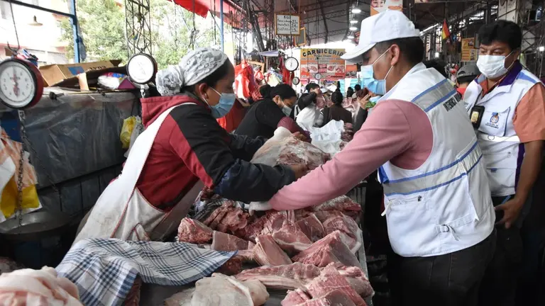 El mercado La Pampa, en Cochabamba. NO&Eacute; PORTUGAL