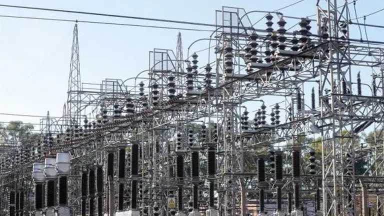 Vista de una subestación eléctrica en Buenos Aires. EFE