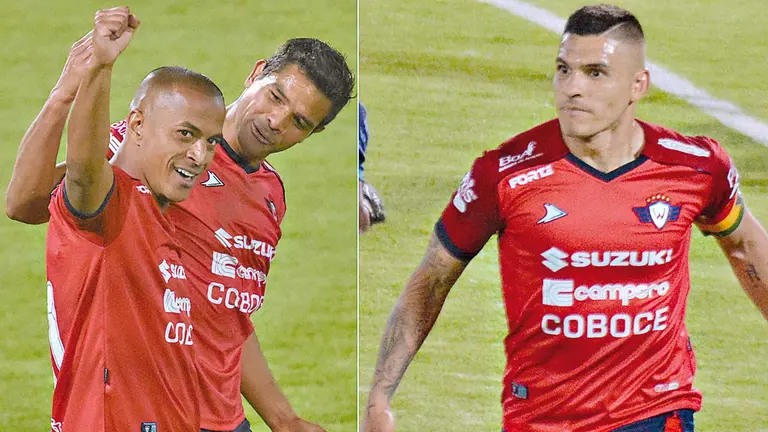 Serginho (i) y Cristian Chávez son las figuras del plantel rojo. DICO SOLÍS