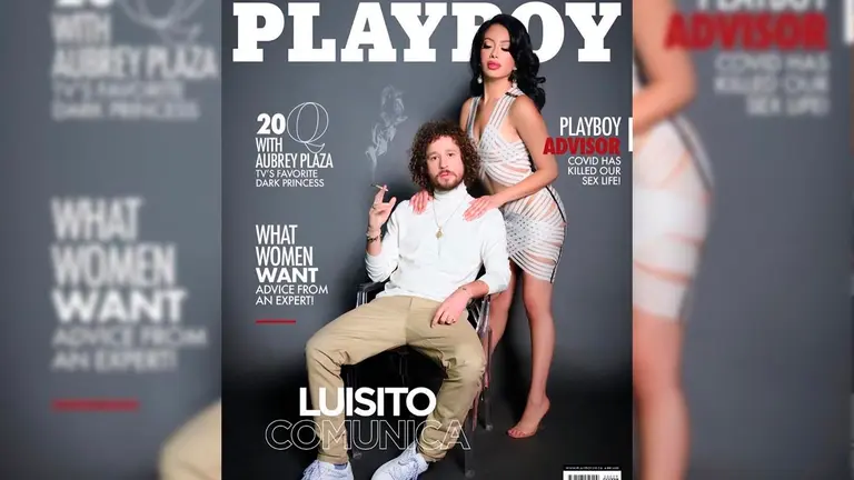 Portada de la revista Playboy &Aacute;frica con Luisito Comunica. Instagram Luisito Comunica