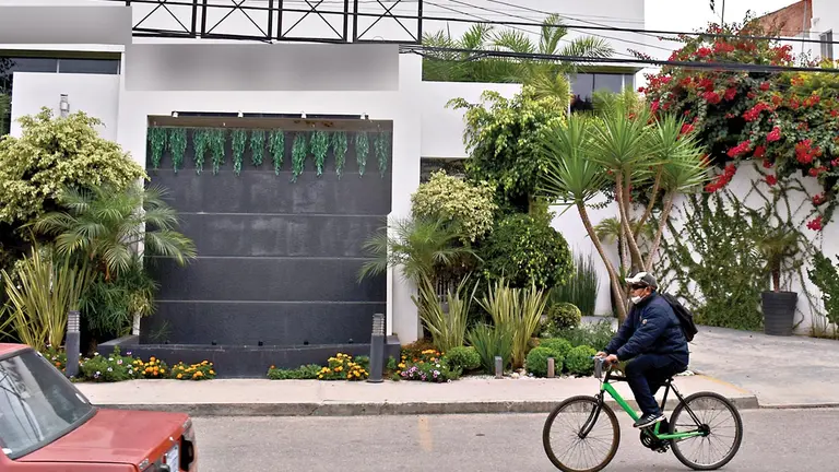 Un salón de eventos ubicado en la avenida d'Orbigny está con las puertas cerradas. DICO SOLÍS