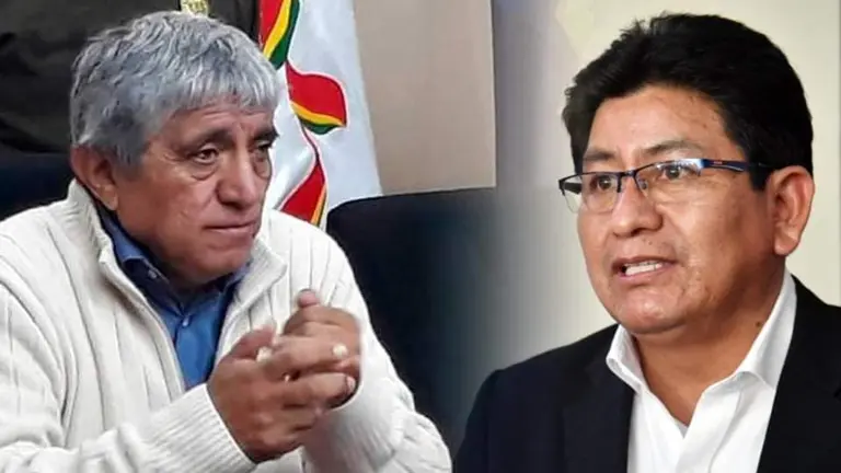 El alcalde Iv&aacute;n Arias (i) y el ministro &Eacute;dgar Monta&ntilde;o. OPINI&Oacute;N
