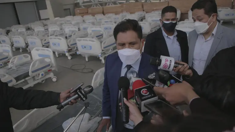 Ministro de Salud, Jeyson Auza. MINISTERIO DE SALUD