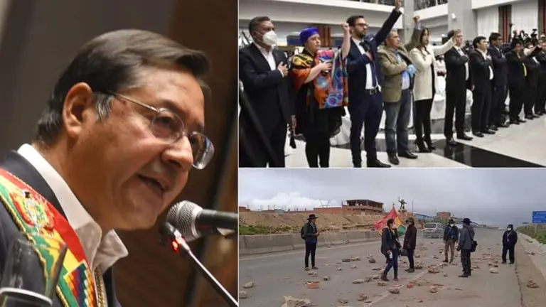 Luis Arce descarta cambios el 22; Viceministro destapa líos entre seguidores de Evo y David. URGENTE.BO