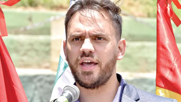 El ministro de Gobierno, Eduardo del Castillo. APG