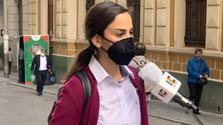 La diputada de Comunidad Ciudadana (CC) Luisa Nayar.