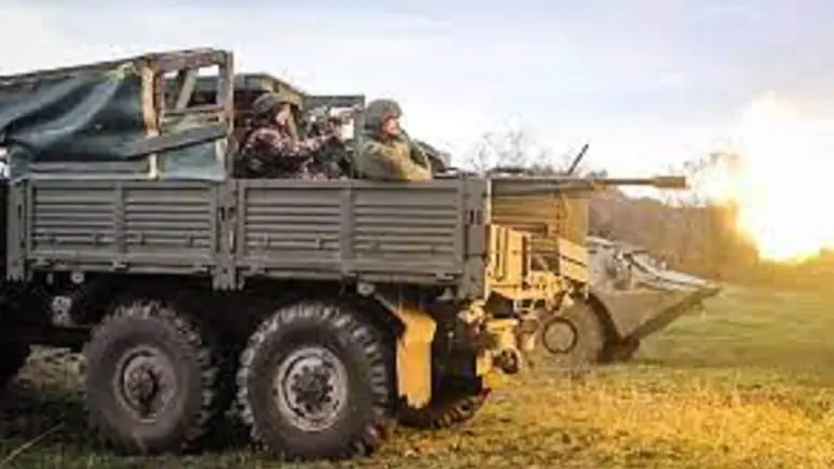 Brigada insurgente del Donbass, región oriental de Ucrania controlada por fuerzas prorrusas. INFOBAE