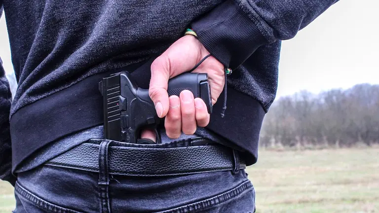 Fotograf&iacute;a referencial de una persona sujetando un arma. PIXABAY