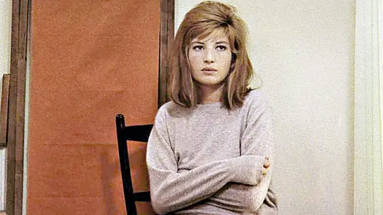 La actriz italiana Monica Vitti en &ldquo;Desierto Rojo&rdquo;.  CROPPER