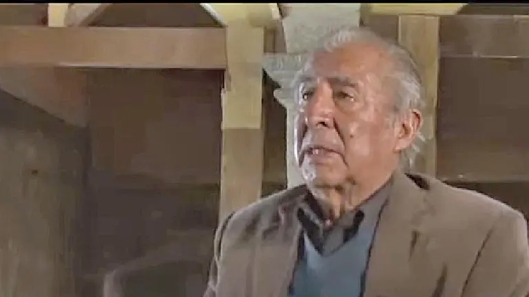 El cineasta, Antonio Eguino.