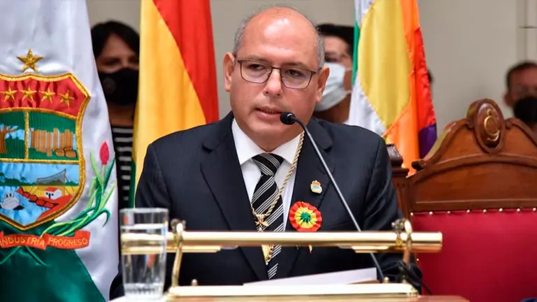 El presidente del TSJ, Ricardo Torres. AJN