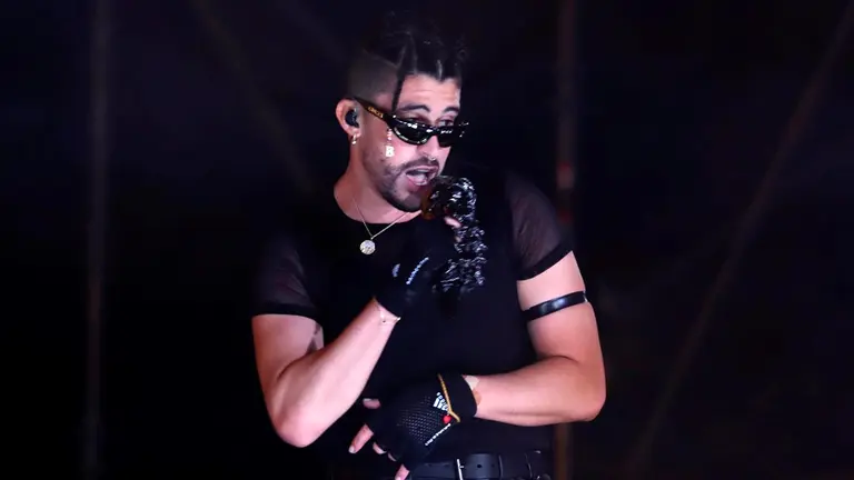 Fotografía de archivo del artista puertorriqueño Bad Bunny. EFE