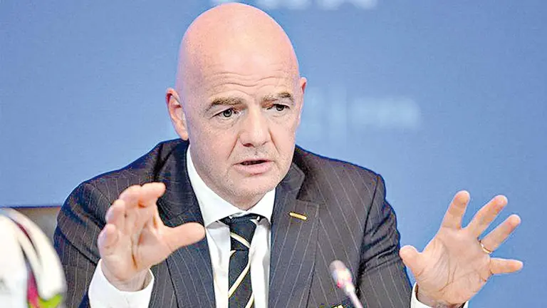Gianni Infantino, titular de la FIFA. ARCHIVO