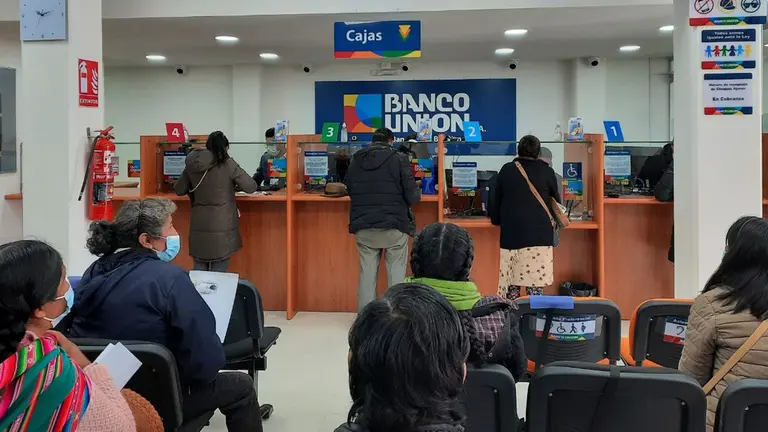 Imagen referencial del Banco Uni&oacute;n. CORTES&Iacute;A