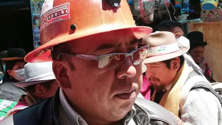 El senador suplente del MAS, Hilari&oacute;n Padilla.