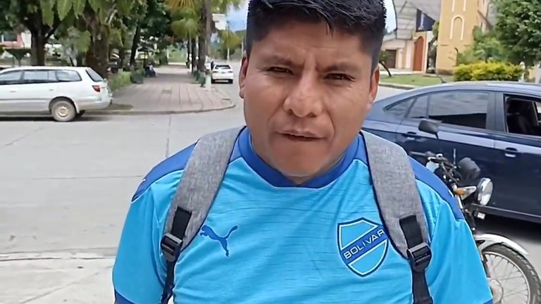 El senador del MAS, Leonardo Loza. Captura RKC