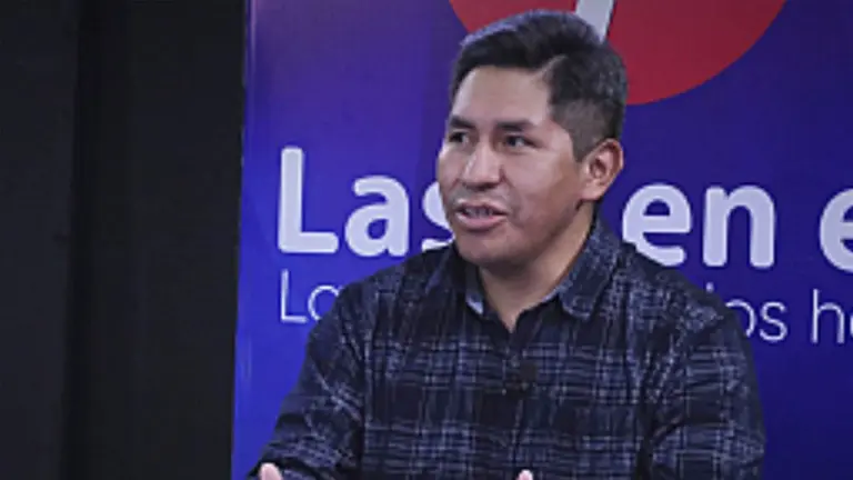 Zen&oacute;n Mamani, viceministro de Presupuesto y Contabilidad Fiscal./ Foto BTv