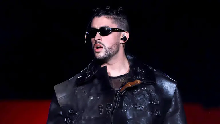 El artista puertorriqueño Bad Bunny, en una fotografía de archivo. EFE
