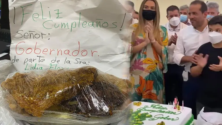 Fotograf&iacute;as publicadas en torno al festejo por el cumplea&ntilde;os del gobernador de Santa Cruz, Luis Fernando Camacho. RRSS