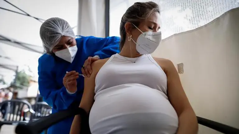 Coronavirus en embarazadas. EFE
