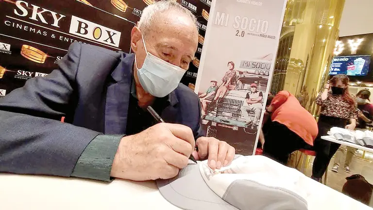 Santalla y Pozo compartieron con los fans de &ldquo;Mi Socio&rdquo;. DICO SOLÍS