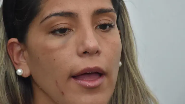 La hija de Jeanine &Aacute;&ntilde;ez, Carolina Ribera.