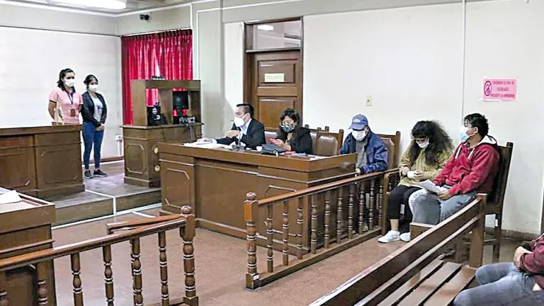 Audiencia de procesados por presunto linchamiento. AGENCIA JUDICIAL DE NOTICIAS